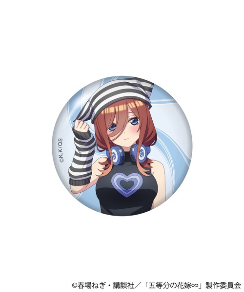 ZOZOTOWN　二乃　三玖　BIGアクリルスタンド　缶バッジ　五等分の花嫁 ZOZOSPOT（ゾゾスポット）の「五等分の花嫁∽× ZOZOTOWN グッズ
