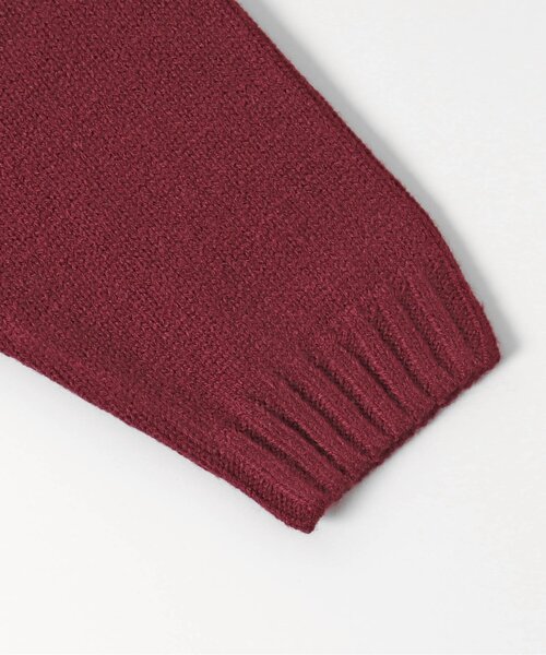 BREEZE(ブリーズ)の「カレッジロゴニット(ニット/セーター・キッズ・ワインレッド/ネイビー/グリーン・120/100/140)」の13枚目の写真