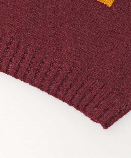 BREEZE(ブリーズ)の「カレッジロゴニット(ニット/セーター・キッズ・ワインレッド/ネイビー/グリーン・120/100/140)」の14枚目の写真