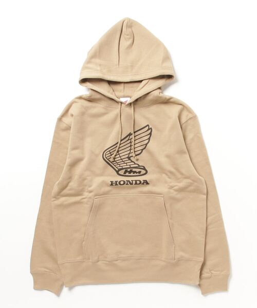 THE BAREFOOT(ベアフット)の「【 HONDA / ホンダ 】 レトロウイングマークパーカー フーディ HONDA2302HD02-58 ONI(パーカー・メンズ・グリーン/ブラック/ベージュ・XL/L/M)」の15枚目の写真