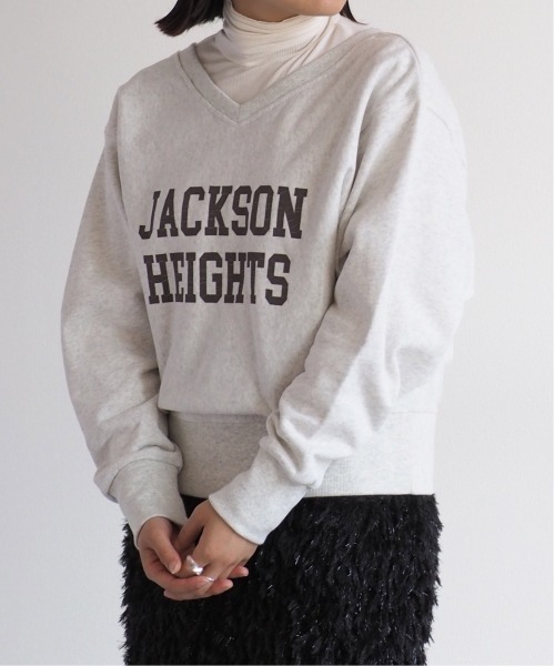 cepo（セポ）の「カシュクールロゴスウェット　2WAY（スウェット・レディース・オフホワイト/ベージュ・M）」の13枚目の写真