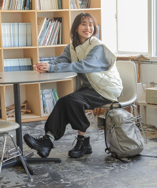 niko and...（ニコアンド）の「ボアドロストロゴプルオーバー（その他トップス・レディース・アイボリー/ベージュ/ライトブルー・MEDIUM/LARGE）」の12枚目の写真