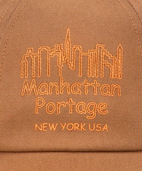 Manhattan Portage（マンハッタンポーテージ）の「Manhattan Portage/マンハッタンポーテージ キャップ PANEL SHIFT PRINT CAP MP211（キャップ・メンズ・ブラック/ブラウン/オフホワイト/ネイビー・FREE）」の6枚目の写真