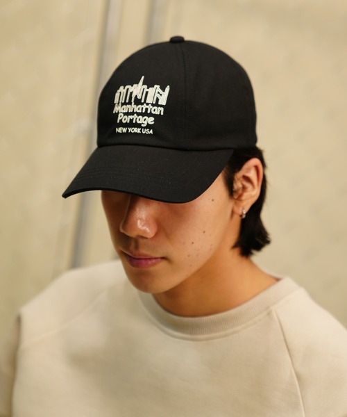 Manhattan Portage（マンハッタンポーテージ）の「Manhattan Portage/マンハッタンポーテージ キャップ PANEL SHIFT PRINT CAP MP211（キャップ・メンズ・ブラック/ブラウン/オフホワイト/ネイビー・FREE）」の17枚目の写真