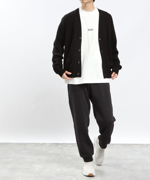 GLOBAL WORK Smile Seed Store(グローバルワーク スマイルシードストア)の「裏起毛スウェットジョガーパンツ/905205(スウェットパンツ・メンズ・ブラック/ライトグレー/ネイビー・X-LARGE/SMALL/MEDIUM/LARGE)」の4枚目の写真