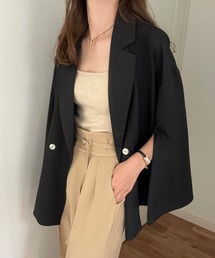 ルーズスリットスリーブテーラードジャケット