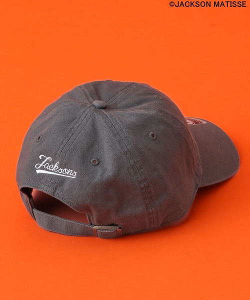 '47(フォーティーセブン)の「【JACKSON MATISSE×BAYFLOW】ワンポイントロゴCAP(キャップ・メンズ・ナチュラル/チャコール/ピンク・FREE)」の8枚目の写真