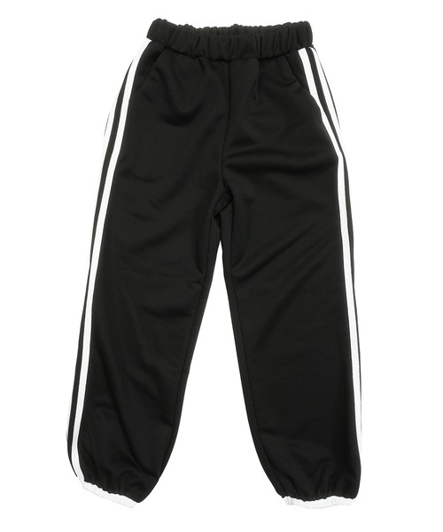 Bee des Bee(ビーデスビー)の「ラインパンツ(スウェットパンツ・キッズ・ブラック/杢グレー/ホワイト/ピンク/ブルー/ライラック・110cm/120cm/130cm/140cm/150cm/100cm)」の21枚目の写真