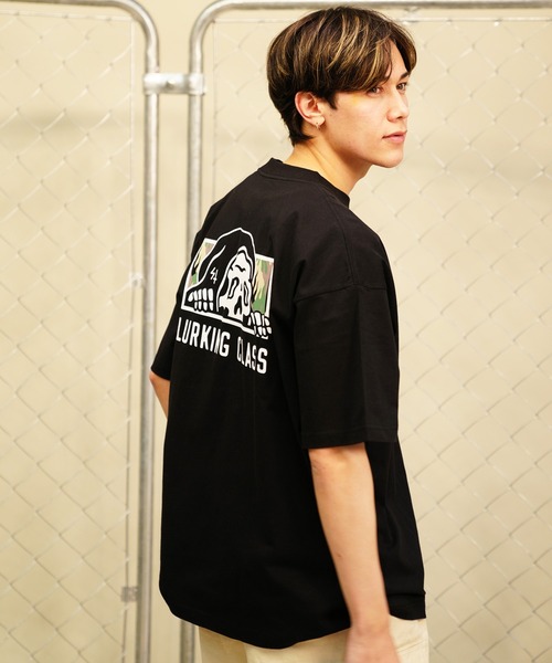 LURKING CLASS（ラーキングクラス）の「【ムラサキスポーツ限定】LURKING CLASS/ラーキングクラス 半袖Tシャツ バックプリント カモ柄  ST24STM14（Tシャツ/カットソー・メンズ・ホワイト/ブラック・XL/L/M）」の10枚目の写真