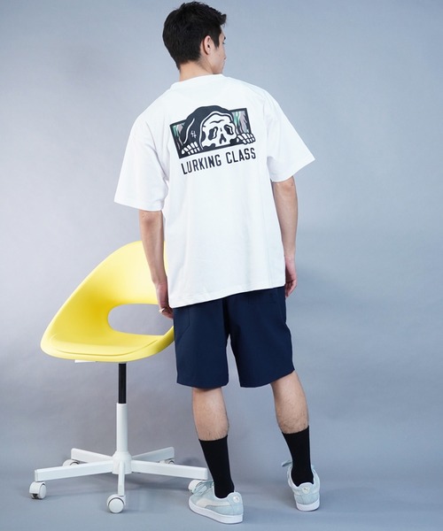 LURKING CLASS（ラーキングクラス）の「【ムラサキスポーツ限定】LURKING CLASS/ラーキングクラス 半袖Tシャツ バックプリント カモ柄  ST24STM14（Tシャツ/カットソー・メンズ・ホワイト/ブラック・XL/L/M）」の13枚目の写真
