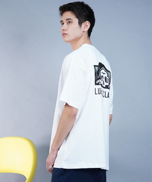 LURKING CLASS（ラーキングクラス）の「【ムラサキスポーツ限定】LURKING CLASS/ラーキングクラス 半袖Tシャツ バックプリント カモ柄  ST24STM14（Tシャツ/カットソー・メンズ・ホワイト/ブラック・XL/L/M）」の19枚目の写真