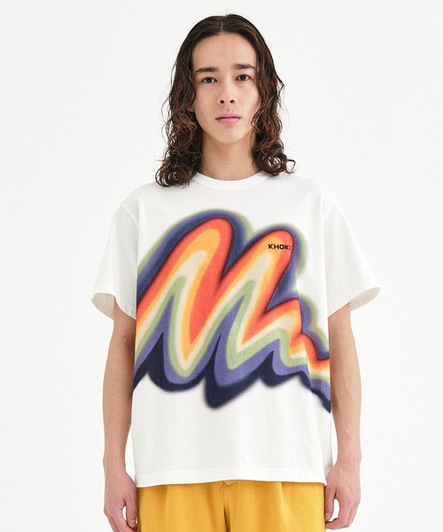 KHOKI / コッキ】Printed T-shirt/プリントTEE-シャツ 24ss-t-05（T