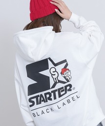 STARTER BLACK LABEL | 【SIDEWAY STANCE×STARTER BLACK LABEL】コラボ グラフィック プリント スウェット パーカー(パーカー)