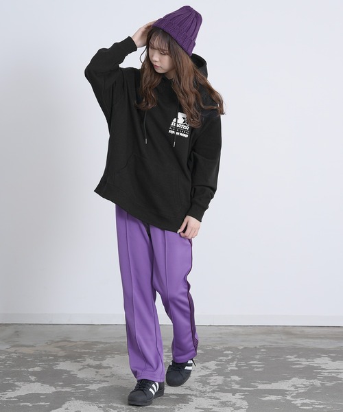 STARTER BLACK LABEL(スターターブラックレーベル)の「【SIDEWAY STANCE×STARTER BLACK LABEL】コラボ グラフィック プリント スウェット パーカー(パーカー・メンズ・ブラック/ホワイト・MEDIUM/X-LARGE/LARGE)」の14枚目の写真