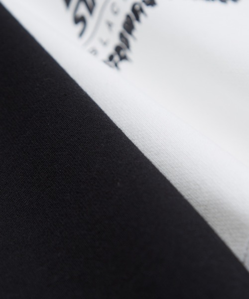 STARTER BLACK LABEL(スターターブラックレーベル)の「【SIDEWAY STANCE×STARTER BLACK LABEL】コラボ グラフィック プリント スウェット パーカー(パーカー・メンズ・ブラック/ホワイト・MEDIUM/X-LARGE/LARGE)」の19枚目の写真