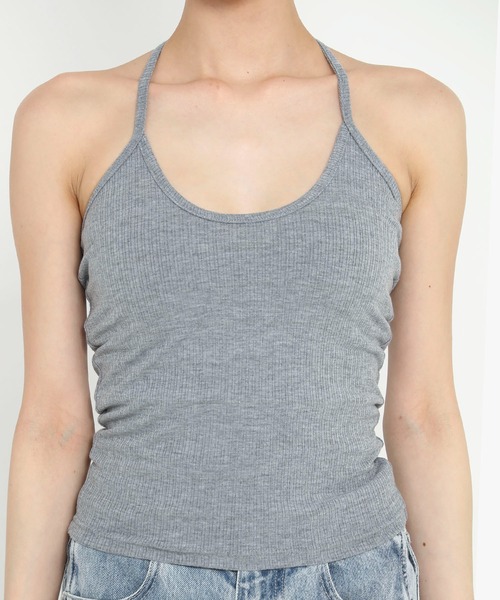 SPIRALGIRL（スパイラルガール）の「フロントボタン袖ギャザーアンサンブルトップス（Tシャツ/カットソー・レディース・イエロー/グレー/ブラック・FREE）」の12枚目の写真