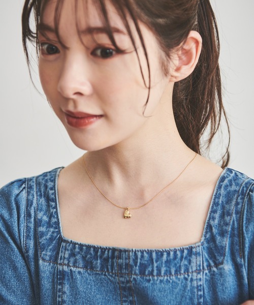 31 Sons de mode(トランテアン ソン ドゥ モード)の「ハートネックレス(ネックレス・レディース・ゴールド・フリー)」の1枚目の写真