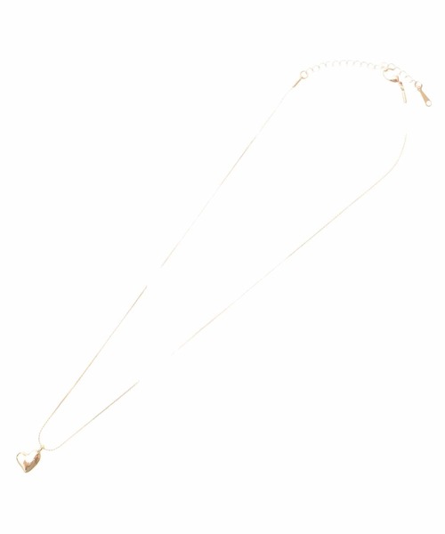 31 Sons de mode(トランテアン ソン ドゥ モード)の「ハートネックレス(ネックレス・レディース・ゴールド・フリー)」の6枚目の写真