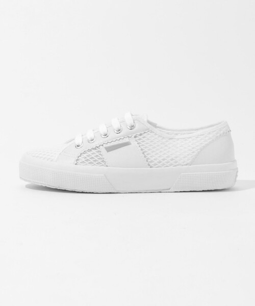 TOMORROWLAND （トゥモローランド）の「■■■受注生産予約品番のため【受注生産】PELLICO×SUPERGA メッシュ 限定スニーカー 2.0cm WHITE（スニーカー・レディース・ホワイト・41/40/39/38/37/36/35）」の9枚目の写真