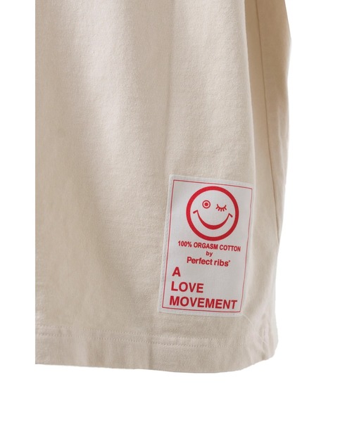 A LOVE MOVEMENT(アラブムーブメント)の「"BASIC SHORT SLEEVE T-SHIRTS ""ART LOVE MUSIC"""(Tシャツ/カットソー・メンズ・アイボリー・L/M/XL)」の3枚目の写真