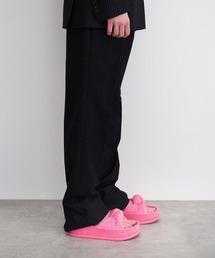 チャールズ＆キース サンダル ピンクチェック 25cm NiziU マユカ チャールズ＆キース サンダル ピンクチェック 25cm NiziU マユカ