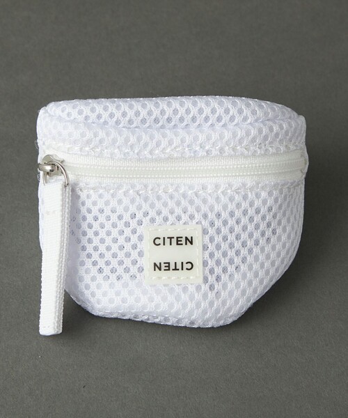 CITEN（シテン）の「＜CITEN＞メッシュ リストポーチ（ポーチ・レディース・ブラック/ホワイト/オレンジ/ケリーグリーン/ロイヤルブルー/ライトブルー/ライトピンク・FREE）」の10枚目の写真