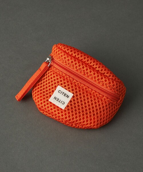 CITEN（シテン）の「＜CITEN＞メッシュ リストポーチ（ポーチ・レディース・ブラック/ホワイト/オレンジ/ケリーグリーン/ロイヤルブルー/ライトブルー/ライトピンク・FREE）」の21枚目の写真