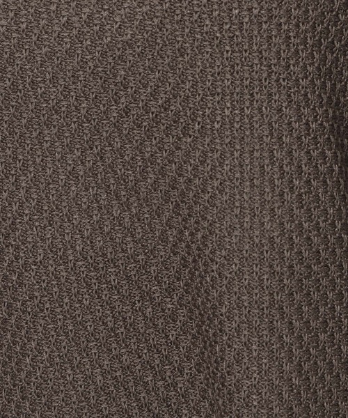 mysty woman(ミスティウーマン)の「ボリュームスリーブカノコ編みプルオーバー 108220(Tシャツ/カットソー・レディース・チャコールグレー/イエロー/アイボリー・FREE)」の16枚目の写真