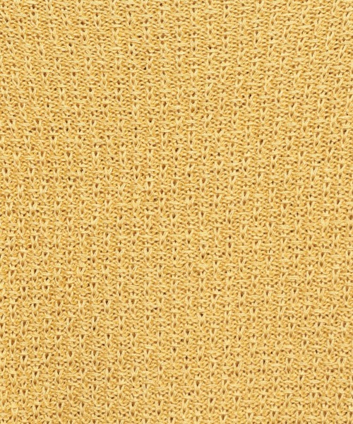 mysty woman(ミスティウーマン)の「ボリュームスリーブカノコ編みプルオーバー 108220(Tシャツ/カットソー・レディース・チャコールグレー/イエロー/アイボリー・FREE)」の18枚目の写真