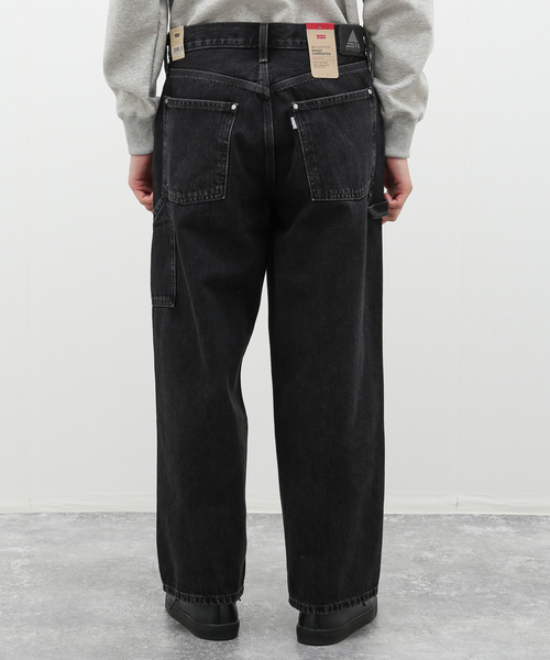 Levi's(リーバイス)の「【LEVI’S / リーバイス】SILVERTAB BAGGY CARPENTER A7489(デニムパンツ・メンズ・ブラック/ベージュ/ブルー・30/32/34)」の5枚目の写真