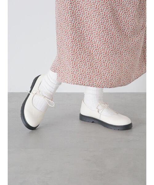 ehka sopo（エヘカソポ）の「リボンストラップシューズ（その他シューズ・レディース・ブラック/ブラウン/キナリ・L/M）」の16枚目の写真