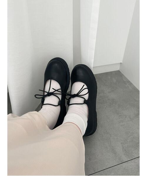 ehka sopo（エヘカソポ）の「リボンストラップシューズ（その他