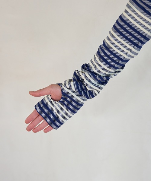 VIS（ビス）の「ジャガードマルチボーダーカットワンピ（ワンピース・レディース・ブラック系その他/グリーン系その他/ブルー系その他・FREE）」の16枚目の写真