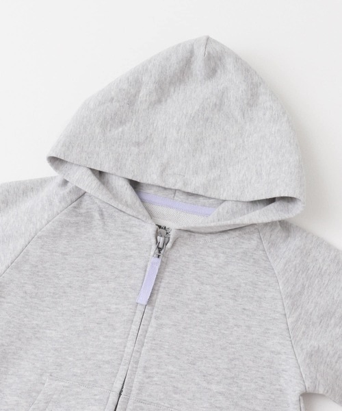 URBAN RESEARCH DOORS（アーバンリサーチドアーズ）の「裏毛ジップパーカー(KIDS)（パーカー・キッズ・グレー/ブルー・135/120/105）」の20枚目の写真