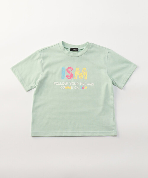 COMME CA ISM（コムサイズム）の「グラフィックプリント 半袖Tシャツ（Tシャツ/カットソー・キッズ・ブラック/ライラック/ホワイト×ネイビー/オートミール/ネイビー×ホワイト/ミント・100cm/110cm/120cm/130cm/140cm/150cm）」の19枚目の写真