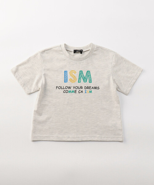 COMME CA ISM（コムサイズム）の「グラフィックプリント 半袖Tシャツ（Tシャツ/カットソー・キッズ・ブラック/ライラック/ホワイト×ネイビー/オートミール/ネイビー×ホワイト/ミント・100cm/110cm/120cm/130cm/140cm/150cm）」の18枚目の写真