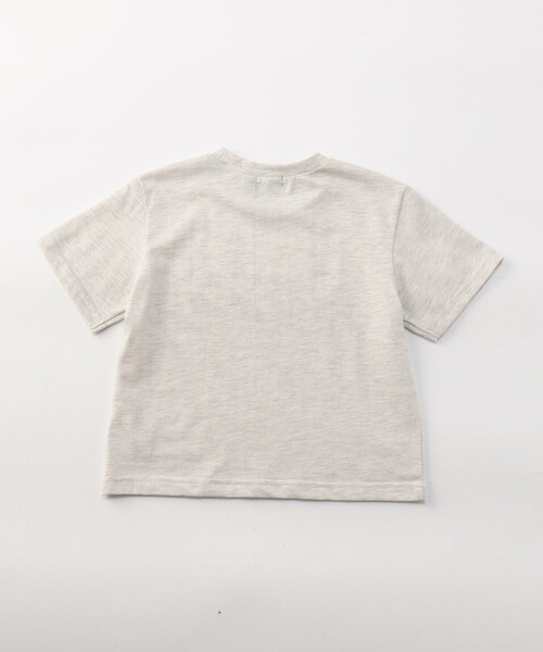 COMME CA ISM（コムサイズム）の「グラフィックプリント 半袖Tシャツ（Tシャツ/カットソー・キッズ・ブラック/ライラック/ホワイト×ネイビー/オートミール/ネイビー×ホワイト/ミント・100cm/110cm/120cm/130cm/140cm/150cm）」の17枚目の写真