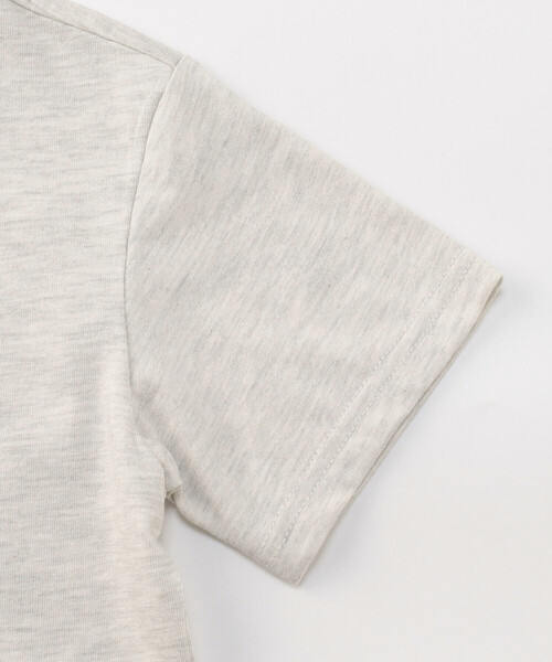 COMME CA ISM（コムサイズム）の「グラフィックプリント 半袖Tシャツ（Tシャツ/カットソー・キッズ・ブラック/ライラック/ホワイト×ネイビー/オートミール/ネイビー×ホワイト/ミント・100cm/110cm/120cm/130cm/140cm/150cm）」の15枚目の写真