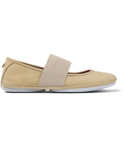 CAMPER（カンペール）の「[カンペール] RIGHT NINA / フラットシューズ（バレエシューズ・レディース・キャメル・25.5cm/25.0cm/23.5cm/23.0cm/24.0cm/22.5cm）」の2枚目の写真