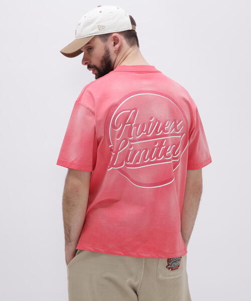 AVIREX（アヴィレックス）の「DISCHARGE POCKET T-SHIRT / ディスチャージ ポケット Tシャツ / AVIREX / アヴィレックス（Tシャツ/カットソー・メンズ・レッド/ミント/チャコールグレー・XX-LARGE/X-LARGE/LARGE/MEDIUM/2XL/XL/L/M）」の10枚目の写真