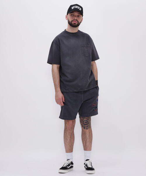 AVIREX（アヴィレックス）の「DISCHARGE POCKET T-SHIRT / ディスチャージ ポケット Tシャツ / AVIREX / アヴィレックス（Tシャツ/カットソー・メンズ・レッド/ミント/チャコールグレー・XX-LARGE/X-LARGE/LARGE/MEDIUM/2XL/XL/L/M）」の19枚目の写真