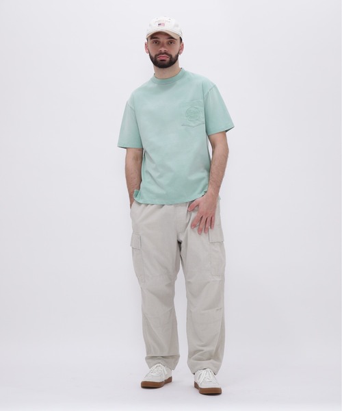 AVIREX（アヴィレックス）の「DISCHARGE POCKET T-SHIRT / ディスチャージ ポケット Tシャツ / AVIREX / アヴィレックス（Tシャツ/カットソー・メンズ・レッド/ミント/チャコールグレー・XX-LARGE/X-LARGE/LARGE/MEDIUM/2XL/XL/L/M）」の9枚目の写真