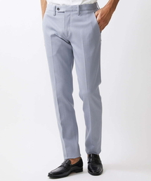 MICHEL KLEIN HOMME   （ミッシェルクランオム）の「プレビアシャンブレースラックスパンツ 撥水（スラックス）」