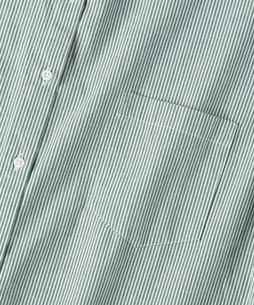 BACK NUMBER(バックナンバー)の「【BACK NUMBER】ビッグシルエット長袖シャツ(シャツ/ブラウス・レディース・ブルー/ネイビー/キナリ/グリーン・フリー)」の17枚目の写真