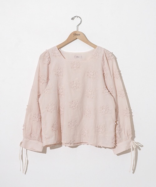 flower（フラワー）の「ボタニカルイーエムビーブラウス（シャツ/ブラウス・レディース・ホワイト/ピンク/ブルー・FREE）」の22枚目の写真