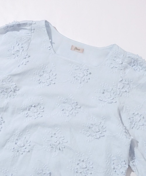 flower（フラワー）の「ボタニカルイーエムビーブラウス（シャツ/ブラウス・レディース・ホワイト/ピンク/ブルー・FREE）」の20枚目の写真