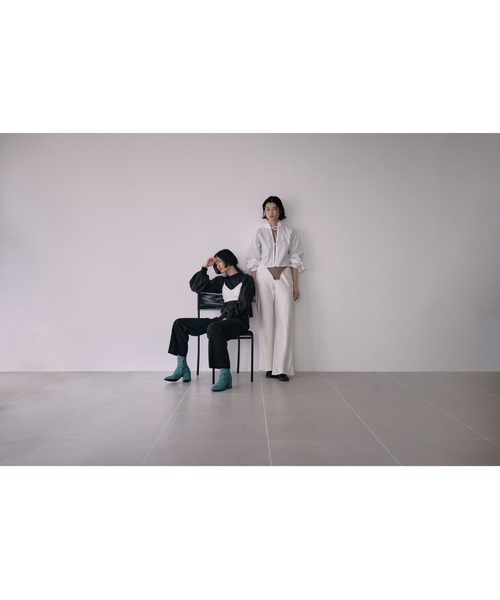 ENCIRCLE（エンサークル）の「【ENCIRCLE/エンサークル】Veronica/ベロニカ（ブラウス）（シャツ/ブラウス・レディース・ホワイト/ブラック・FREE）」の8枚目の写真