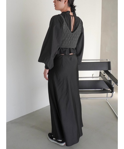 ENCIRCLE（エンサークル）の「【ENCIRCLE/エンサークル】Veronica/ベロニカ（ブラウス）（シャツ/ブラウス・レディース・ホワイト/ブラック・FREE）」の20枚目の写真