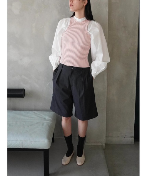 ENCIRCLE（エンサークル）の「【ENCIRCLE/エンサークル】Veronica/ベロニカ（ブラウス）（シャツ/ブラウス・レディース・ホワイト/ブラック・FREE）」の17枚目の写真