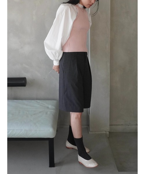 ENCIRCLE（エンサークル）の「【ENCIRCLE/エンサークル】Veronica/ベロニカ（ブラウス）（シャツ/ブラウス・レディース・ホワイト/ブラック・FREE）」の18枚目の写真